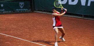 La lluvia marca la jornada en el BBVA Open Ciudad de Valencia Silvia Soler en BBVA Open Ciudad de Valencia