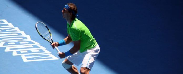 Rafael Nadal en el Abierto de Australia