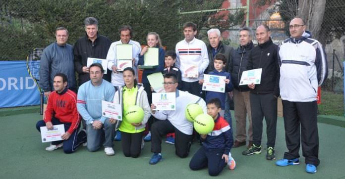 Ganadores del Torneo Madrid tributa a Santana