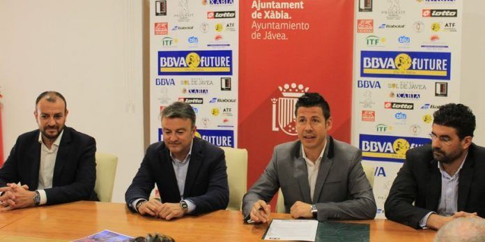 presentación del torneo Internacional I BBVA Future Vila de Xàbia