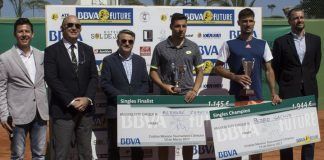 Pedro Cachín gana el BBVA Future Vila de Xábia Final I BBVA Future Vila de Xàbia, Bernabé Zapata y Pedro Cachín