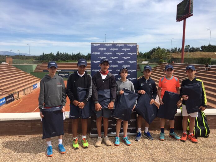 Jugadores VI Masters Longines Spain Junior Tour, en el Club Internacional de Tenis de Majadahonda