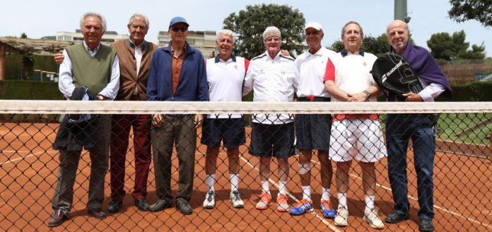Equipo del Club de Tenis Valencia +75