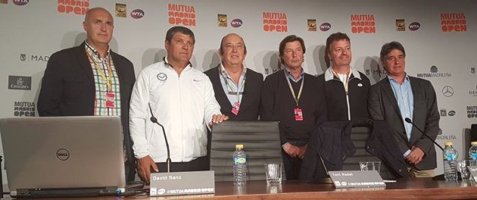 La RFET presenta su proyecto deportivo y de formacíon en el Mutua Madrid Open