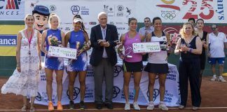 Soler-Espinosa y González campeonas de dobles del 1r Trofeu Internacional Ciudad de Barcelona Final dobles Trofeu Internacional Ciutat de Barcelona Silvia Soler-Espinosa y la paraguaya Montserrat González campeonas