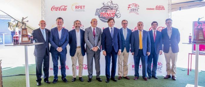 Presentación Trofeo Coca-Cola Memorial Manuel Alonso, el Campeonato de España Infantil de la Real Federación Española de Tenis
