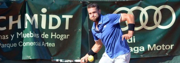 Ricardo Ojeda en el Torneo Internacional de Tenis de Getxo