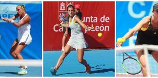 De La Torre, Atucha y Badosa, triplete español en semifinales del ITF femenino de El Escorial Badosa, De la Torre y Atuchas semifinales ITF femenino Open Castilla y León Villa de El Espinar
