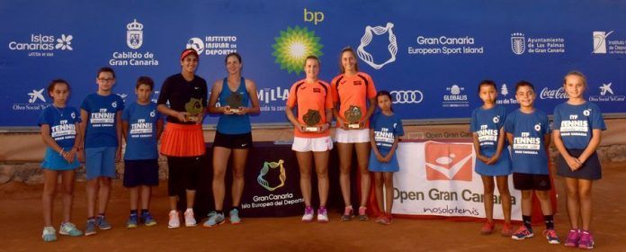 Carlota Molina y Anastasiya Yakimova campeonas dobles ITF Gran Canaria