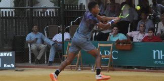 Cervantes y Auger-Aliassime finalistas de la Copa Sevilla de Tenis Auger-Aliassime finalista con con Iñigo Cervantes de la Copa Sevilla de Tenis