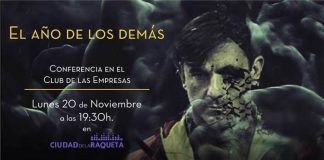 Emilio Sánchez Vicario : “Los que venimos del mundo del tenis, estamos acostumbrados a la adversidad” Emilio Sánchez Vicario, conferencia en Ciudad de la Raqueta