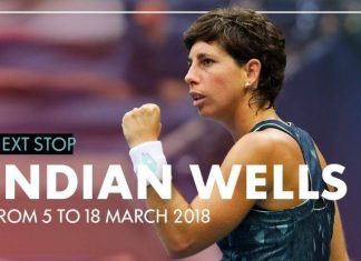 Carla Suárez lista para afrontar el torneo de Indian Wells Carla Suárez Navarro lista para Indian Wells