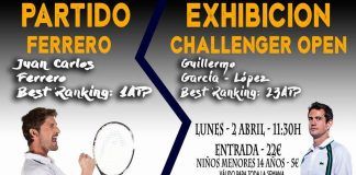 Semana llena de actividades en el Ferrero Challenger Open Partido Exhibición Ferrero Challenger Open