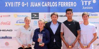 Carlos López Montagud y Diana Parry, campeones del ITF Junior G1 Juan Carlos Ferrero Carlos Lopez Montagud y Diana Parry, campeones del ITF Junior G1 Juan Carlos Ferrero