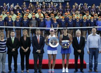 Garbiñe Muguruza se corona en Monterrey Garbiñe Muguruza gana en Monterrey superando en la final a Timea Babos
