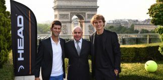 Novak Djokovic y Alexander Zverev continuarán con HEAD HEAD firma extensión de contratos con Novak Djokovic y Alexander Zverev