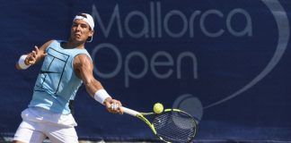 Rafa Nadal se entrenará en el Mallorca Open para preparar Wimbledon Rafael Nadal entrenando en el Mallorca Open