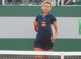 Buena actuación de los tenistas sub-13 en el Longines Future Tennis Aces Victoria Jimenez sub-13 Longines Future Tennis Aces Paris