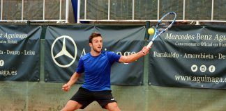 El Torneo Internacional de Tenis de Getxo entra en la recta final Javi Barranco en el Torneo Internacional de Tenis de Getxo