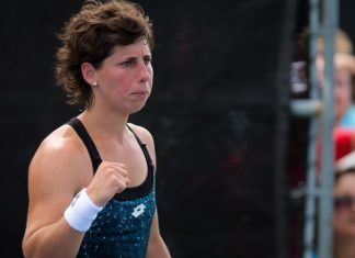 Carla Suárez avanza con paso firme en Montreal Carla Suárez en Montreal
