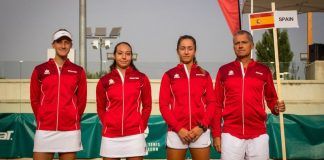 España eliminada en la primera ronda de la Copa S. M. La Reina XLV Copa S. M. La Reina LXVIII Campeonato de Europa de Tenis Sub-18 por equipos femeninos de Selecciones Nacionales