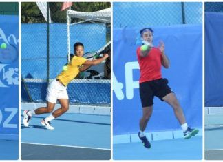 Roca – Lescure y Pérez Sanz – Artuñedo, semifinales del Open Ciudad de Pozoblanco Oriol Roca contra Mick Lescure y David Pérez Sanz ante Andrés Artuñedo, semifinales del Open Ciudad de Pozoblanco