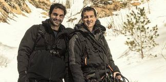 Roger Federer en ‘Famosos en peligro con Bear Grylls’ Roger Federer y Bear Grylls Famosos en peligro