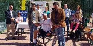 Arturo Montes gana el Ciudad de Albacete de Tenis en Silla de Ruedas Arturo Montes campeón del Ciudad de Albacete de Tenis en Silla de Ruedas