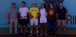 Miguel Pérez y Carolina Gómez campeones en Javea Miguel Pérez y Carolina Gómez Mutua Madrid Open Sub 16 Javea
