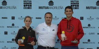Lucía Martínez y Gerard Planelles jugarán en la Caja Mágica Lucía Martínez y Gerard Planelles jugarán en la Caja Mágica
