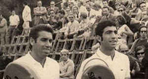 El Barcelona Open Banc Sabadell homenajeara a Manuel Orantes Manuel Orantes y Manolo Santana