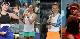 Garbiñe, Osaka, Kvitova y Halep, estrellas WTA del Mutua Madrid Open Garbiñe, Osaka, Kvitova y Halep, grandes estrellas WTA del Mutua Madrid Open