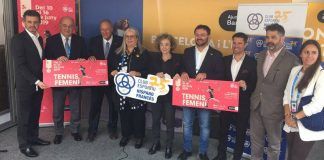 Presentación del 3º Trofeu Internacional Ciutat de Barcelona de Tennis Femení Presentado el 3º Trofeu Internacional Ciutat de Barcelona