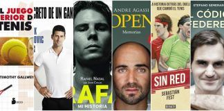 Los libros sobre tenis más vendidos en Amazon
