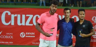 Tom Jomby y Mick Lescure ganan la final de dobles en Palma del Río Tom Jomby y Mick Lescure campeones de dobles en Open Cruzcampo