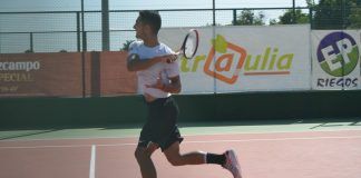 Miguel Damas a octavos de final en el Open Cruzcampo Miguel Damas en el Open Cruzcampo