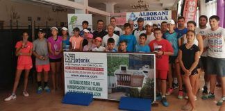 El Torneo Atenix cierra la primera fase del Circuito de Tenis Deportes Blanes Circuito CT Indalo