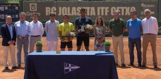 Jules Okala y Despina Papamichail reinan en el XXIX Torneo Internacional de Tenis de Getxo Jules Okala y Despina Papamichail campeones en Getxo