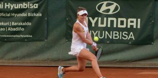Podoroska sufre en su debut en el XXIX Torneo Internacional de Tenis de Getxo Nadia Podoroska en Getxo