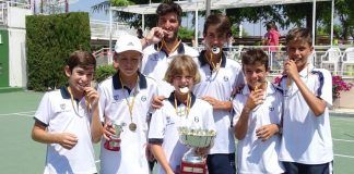 CT Valencia, campeón de España Alevín masculino CT Valencia alevín campeón de España