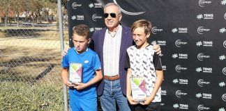 Doblete para el Club de Tenis Aguadulce en el andaluz de categoría sub’9 Darío Ruiz y Jordi Fernández del Club de Tenis Aguadulce