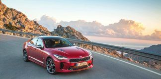 La competitiva berlina deportiva KIA Stinger