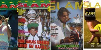 La revista Grand Slam de Tenis celebra su año 30 Portadas Revista Grand Slam Tenis