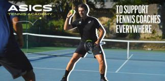 ASICS Tennis Academy, soporte a entrenadores de tenis ASICS Tennis Academy