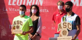 Alcaraz y Gimeno, les rochers de Ferrero Alcaraz y Gimeno en III Challenger Sánchez-Casal Leotron Catalonia