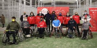 Nueva escuela de tenis adaptado en Arganzuela El Ayuntamiento de Madrid y la Fundación Emilio Sánchez Vicario crean una Escuela de Tenis Adaptado en Arganzuela
