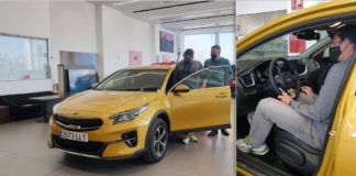 KIA entregó el XCeed a Carballés e inició su nueva estrategia KIA entrega el XCeed a Roberto Carballés
