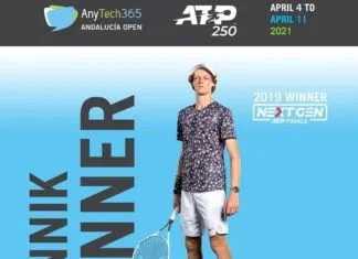 Jannik Sinner jugará el AnyTech365 Andalucía Open 2021 Jannik Sinner, disputará el AnyTech365 Andalucía Open 2021