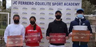 María García Cid y Pijus Vaitlekunas campeones del Torneo Nacional Junior Juan Carlos Ferrero Finalistas y campeones ( María García Cid y Pijus Valtiekunas ) del Torneo Nacional Junior Juan Carlos Ferrero