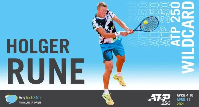 Holger Rune - wild card - AnyTech 365 Andalucía Open ATP 250